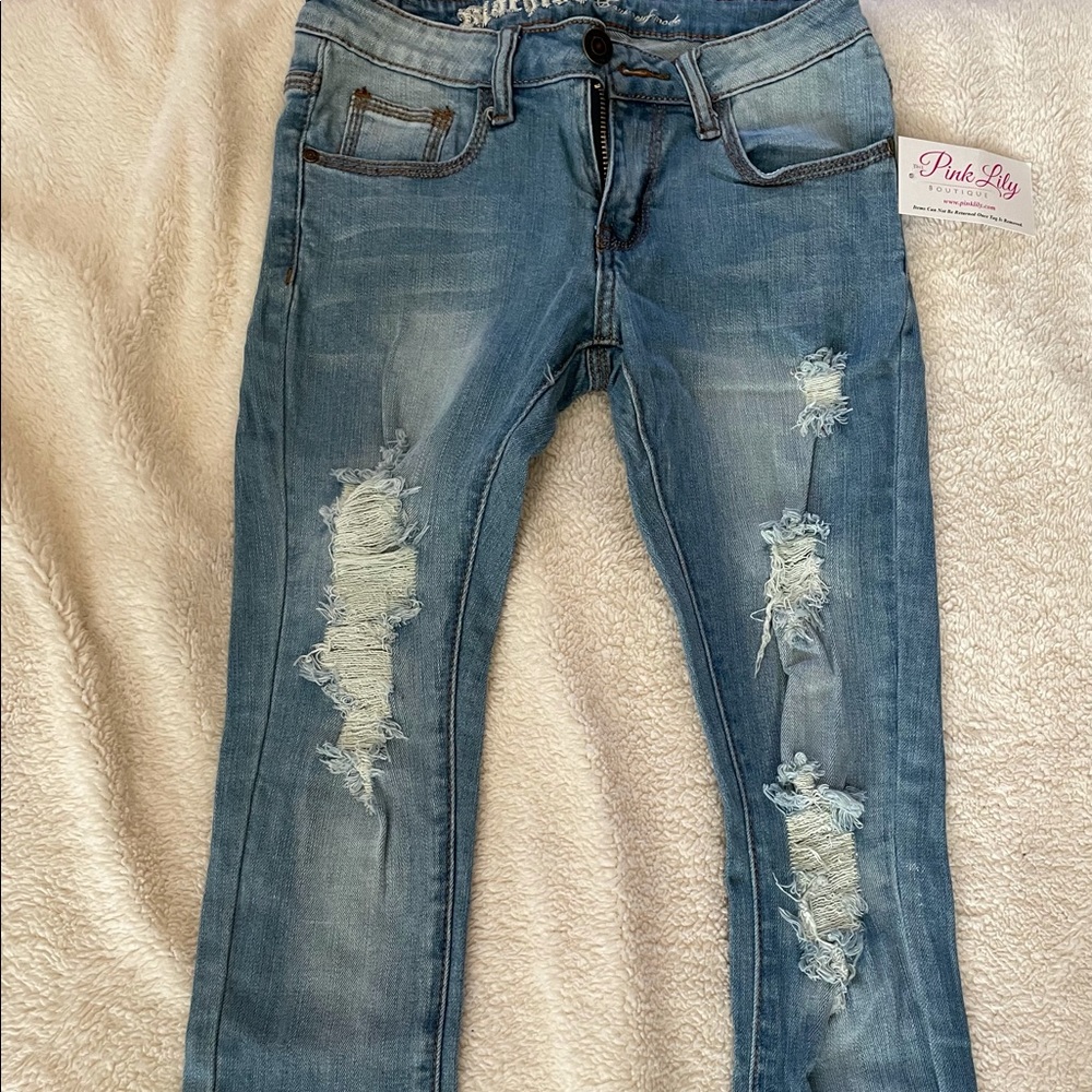 Jeans pink lily boutique
